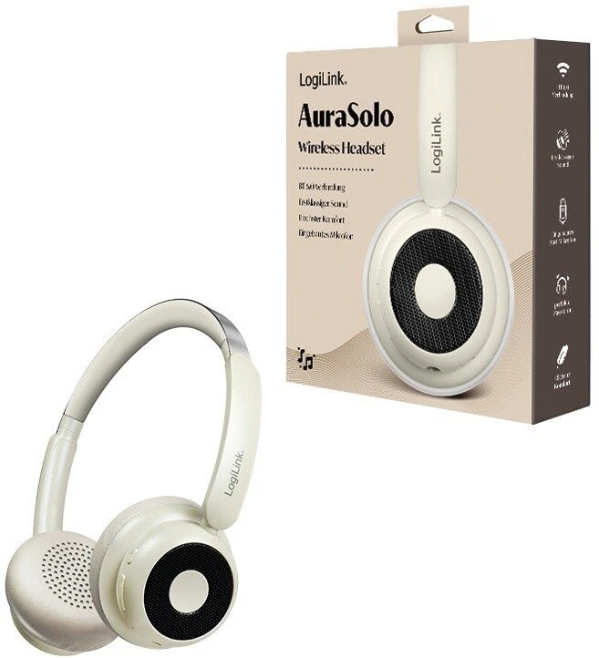 Ausinės LogiLink AuraSolo BT0072S