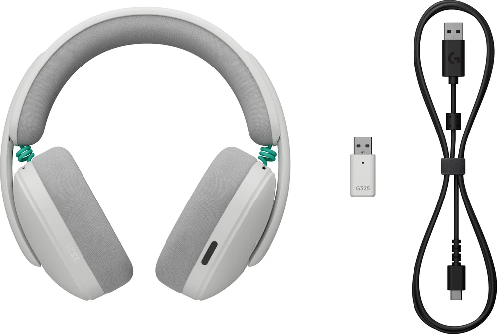 LOGITECH G325 LIGHTSPEED Belaidės Ausinės Žaidimams - Baltas, NO LANG,EMEA28i-935,RETAIL,2.4GHZ,EMEA
