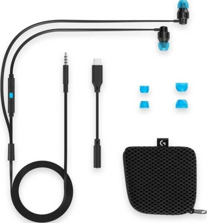 Į ausis įkišamos ausinės žaidimams Logitech G333, Violetinė