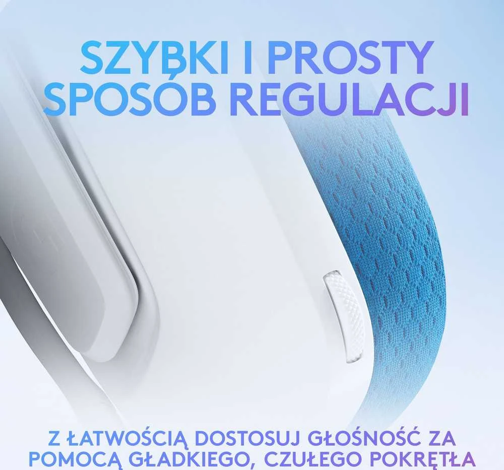Laidinės žaidimų ausinės Logitech G335, baltos spalvos