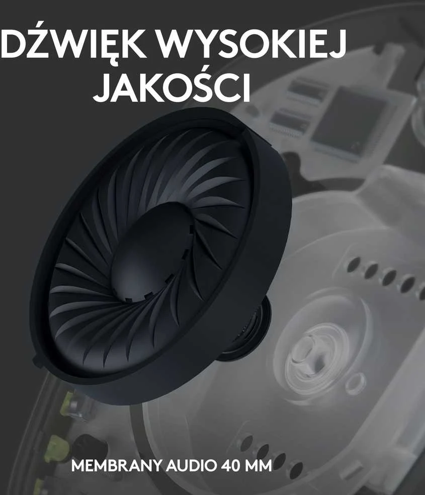 Žaidimų ausinės Logitech G435 Lightspeed, juodos/neoninės geltonos spalvos