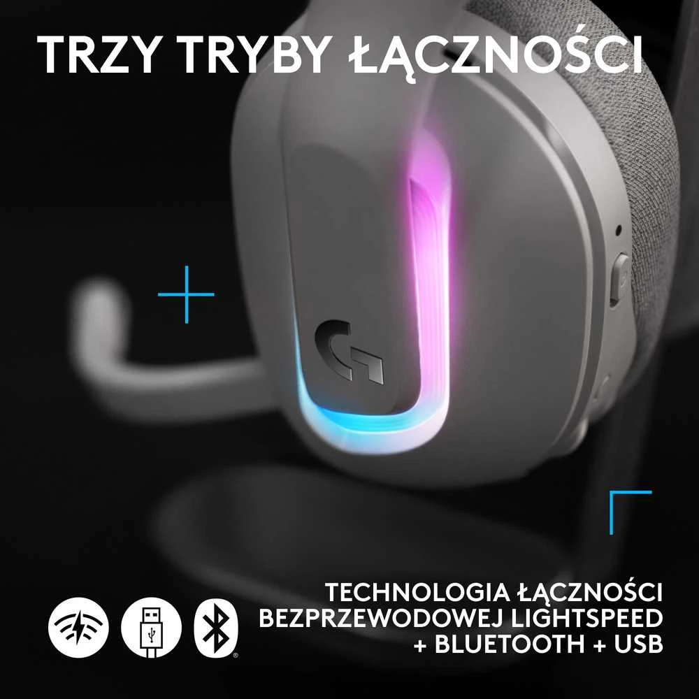 Ausinės Logitech G522 Baltas