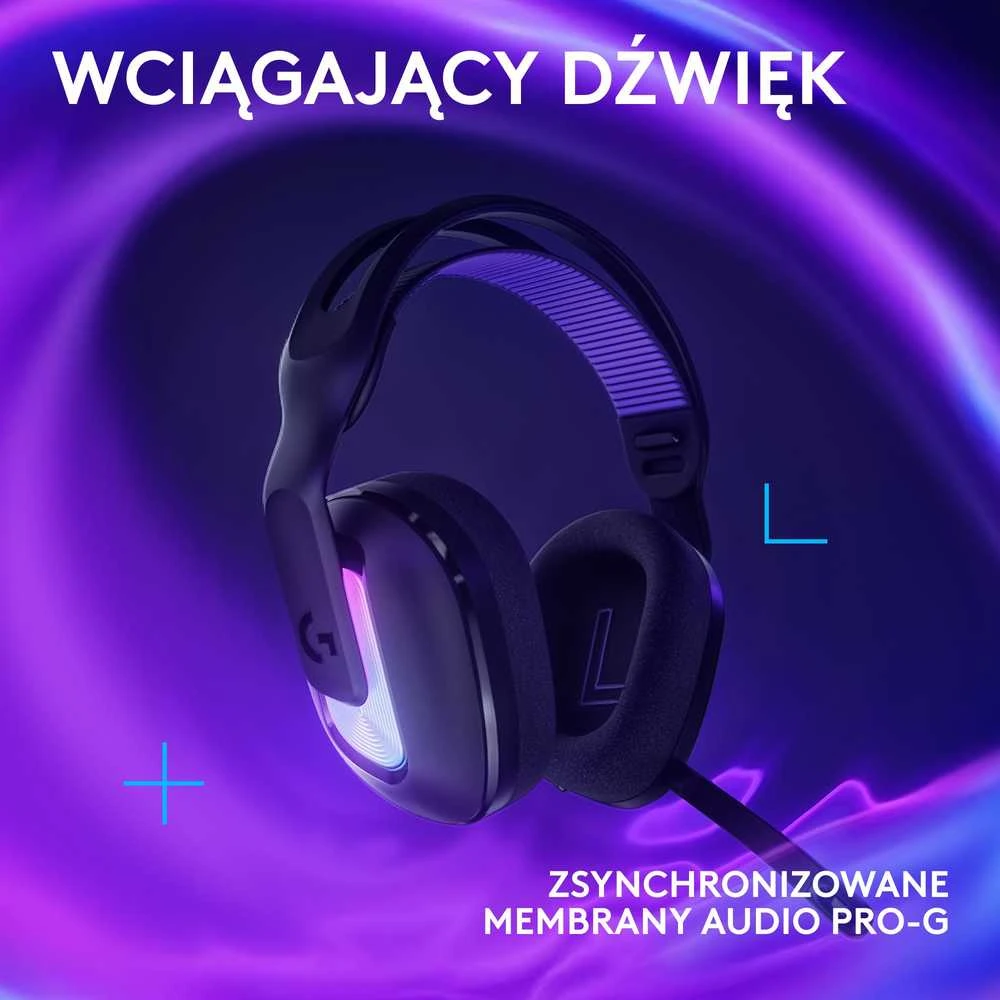 Logitech G522 Lightspeed Belaidės  Ausinės Žaidimams, Juodos
