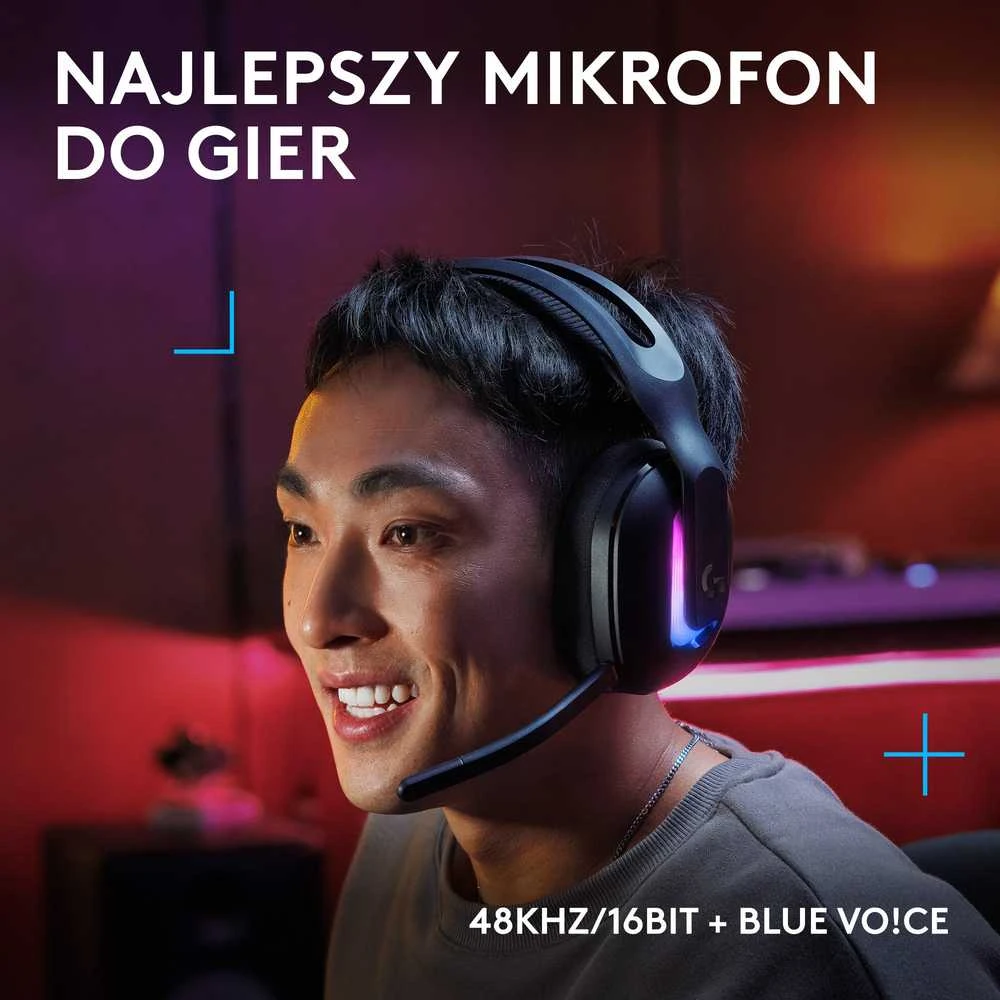 Logitech G522 Lightspeed Belaidės  Ausinės Žaidimams, Juodos