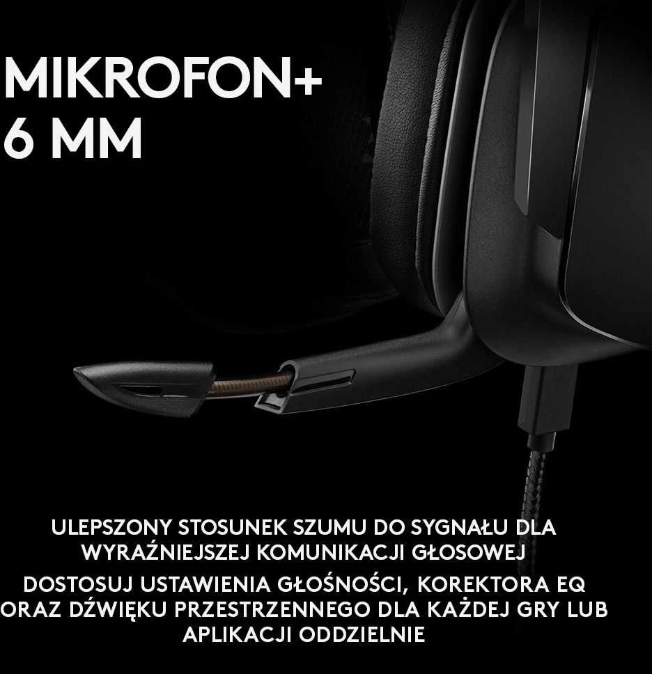 LOGITECH G935 Belaidės 7.1 Surround Sound LIGHTSYNC Ausinės Žaidimams - 2.4GHZ - EMEA