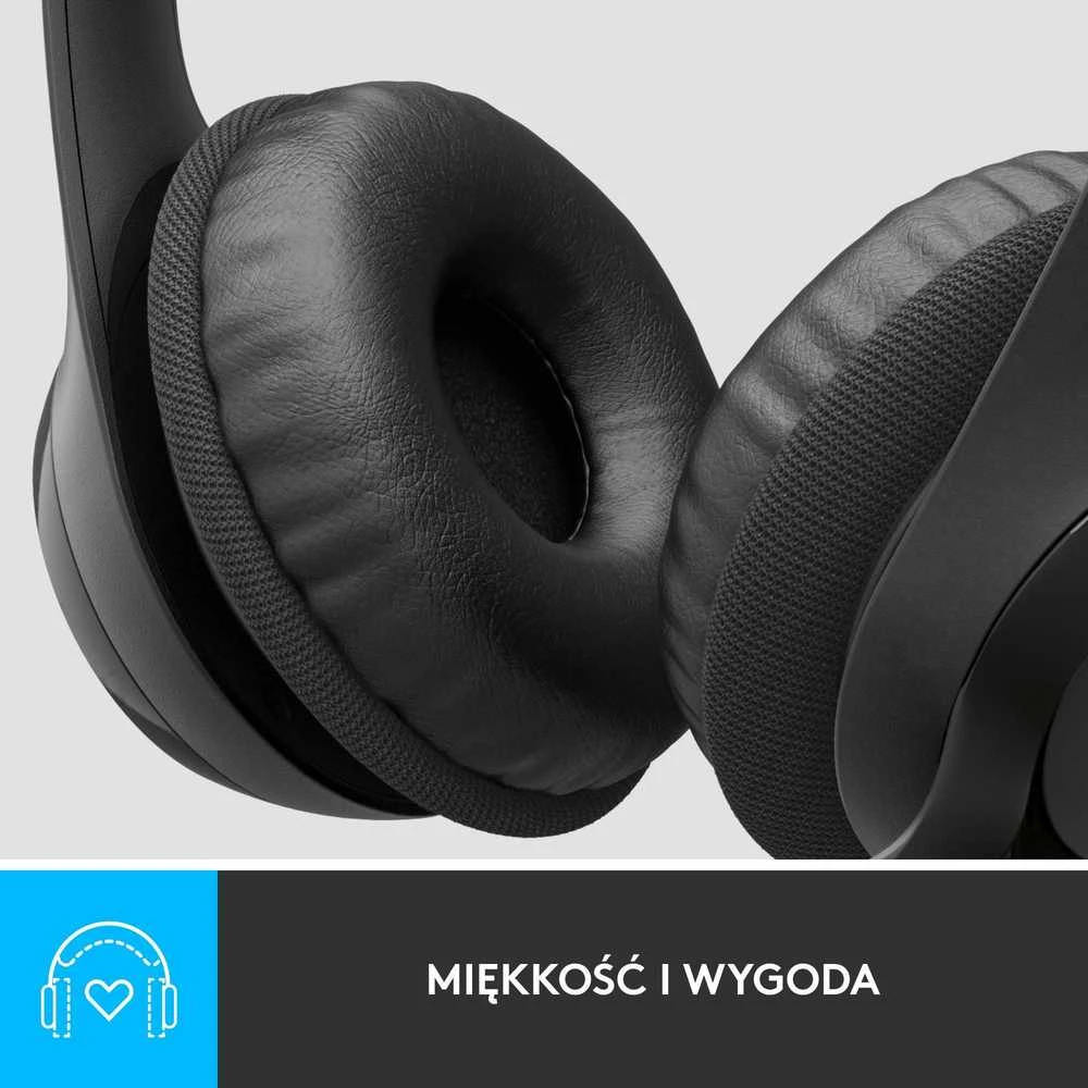 Universalios ausinės Logitech H390, su mikrofonu, USB jungtis