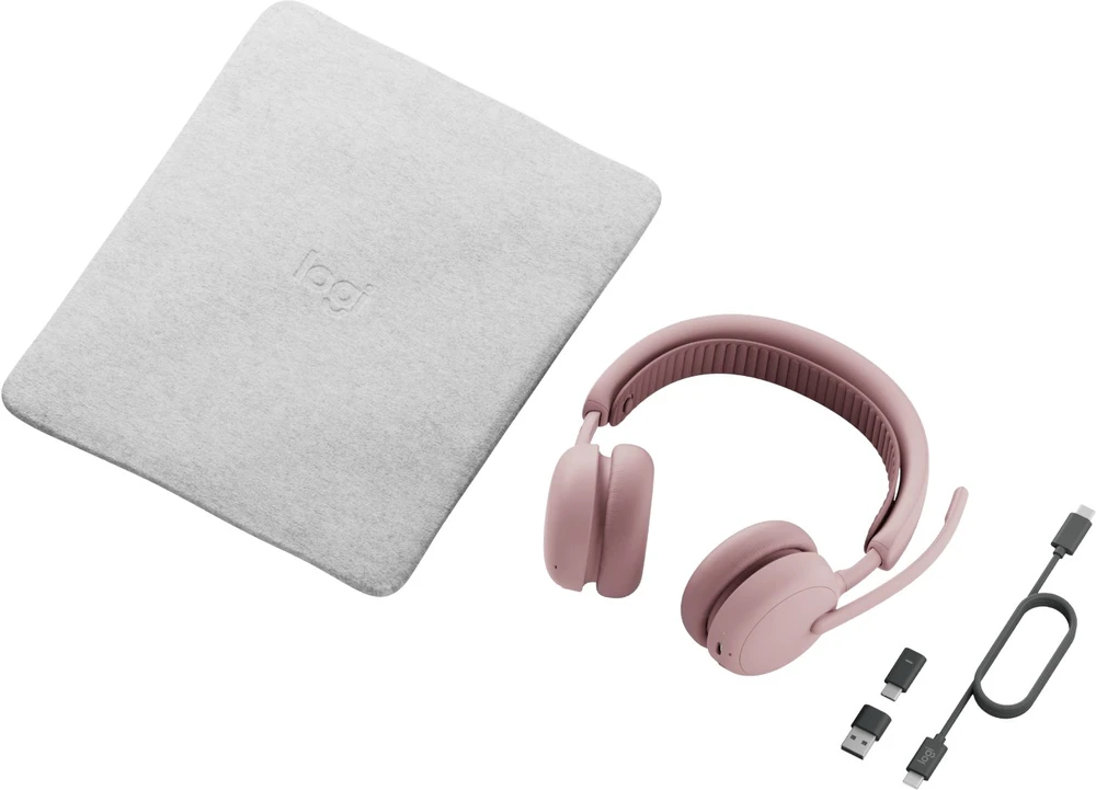 Ausinės Logitech ZONE WIRELESS 2 ES BUSINESS - ROSE - EMEA28I-935 TEAMS