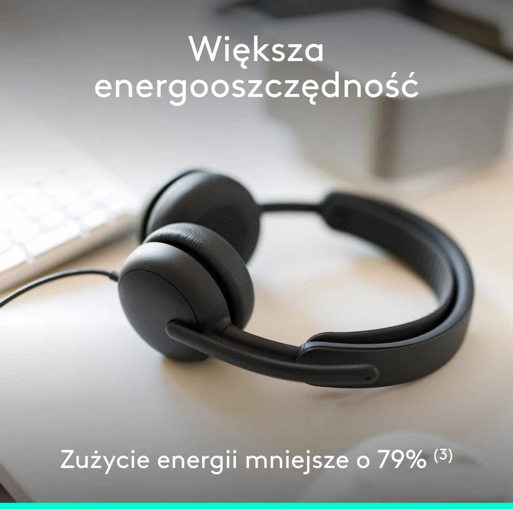 Ausinės „Logitech Zone su laidu 2“ grafito spalvos