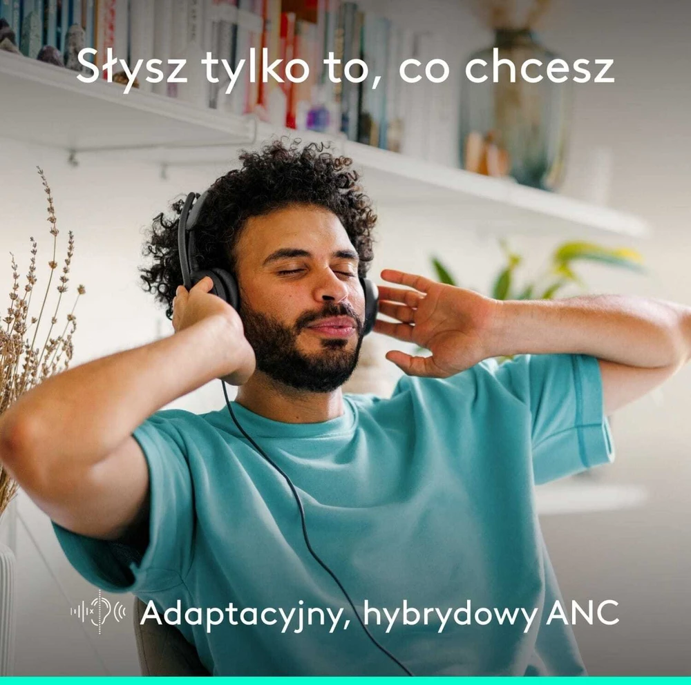 Ausinės „Logitech Zone su laidu 2“ grafito spalvos