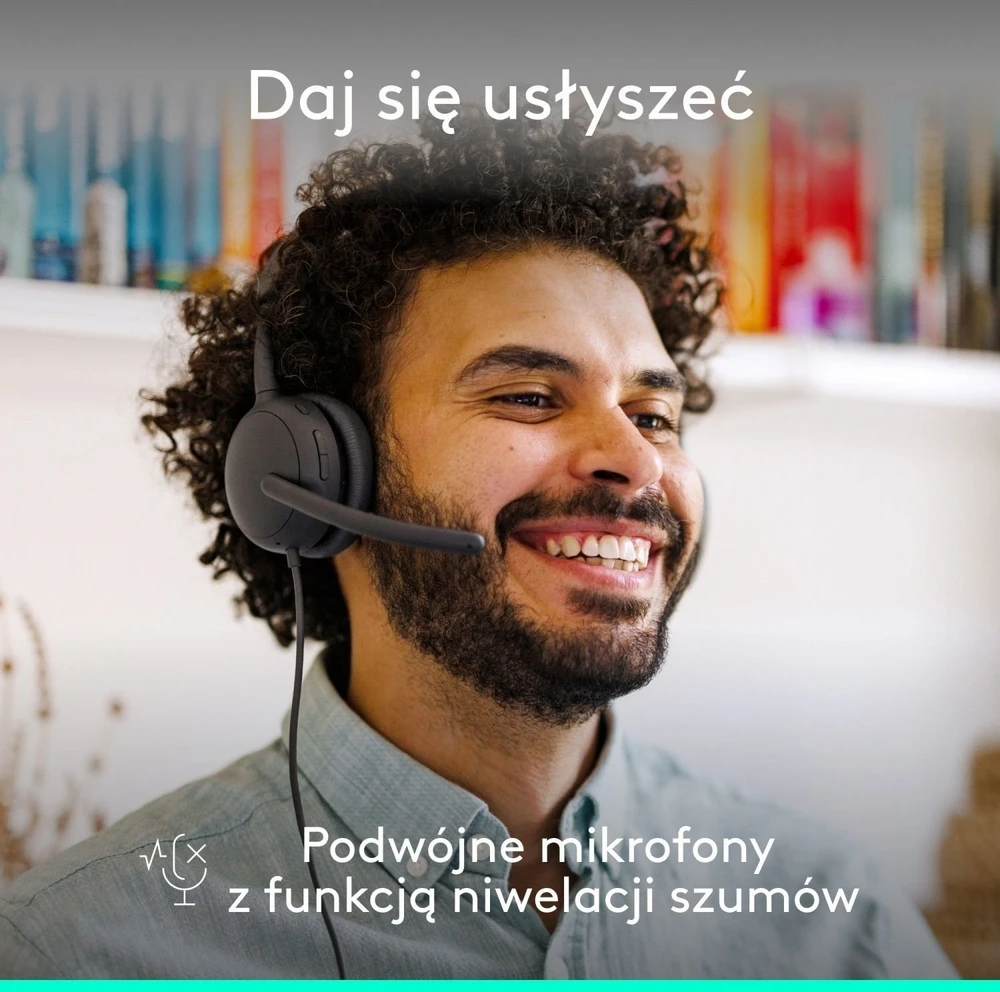 Ausinės „Logitech Zone su laidu 2“ grafito spalvos