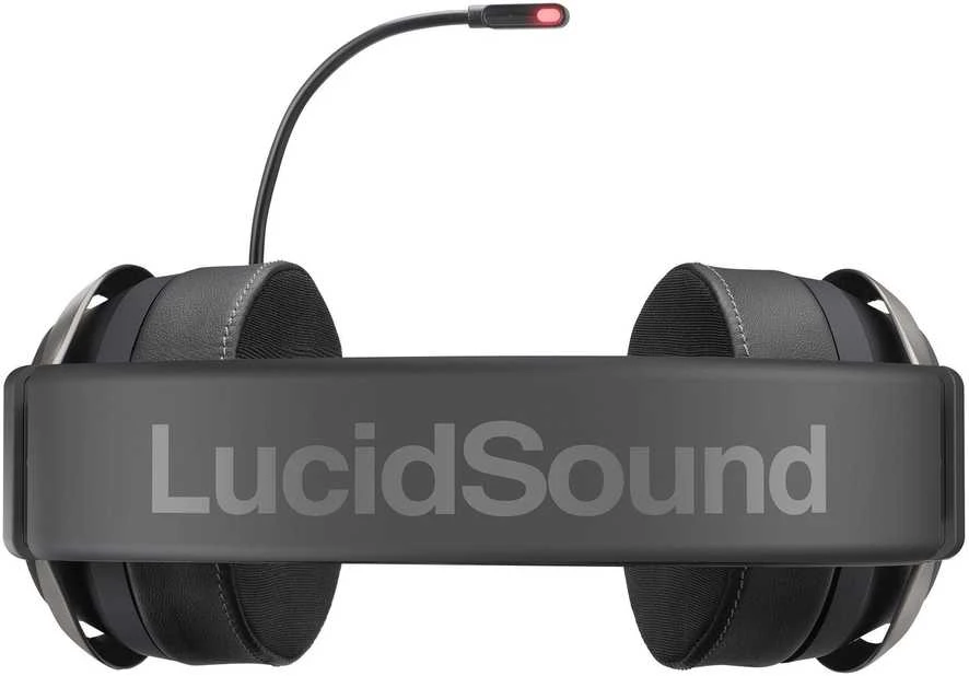 Juodos LucidSound LS50X žaidimų ausinės su mikrofonu