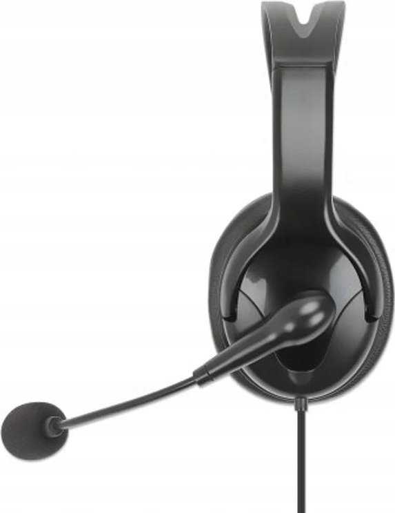 MANHATTAN Mono USB-Ausinės links, 2m kabelis