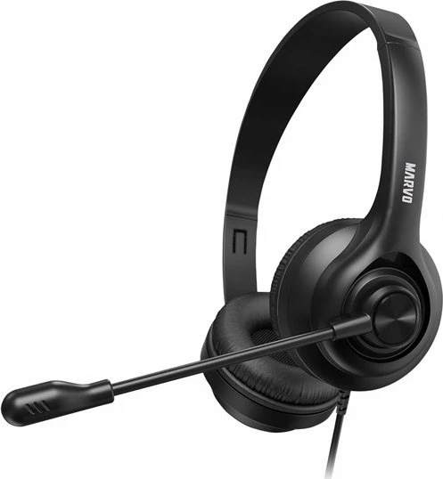 Marvo HP1001 laidinės ausinės su mikrofonu