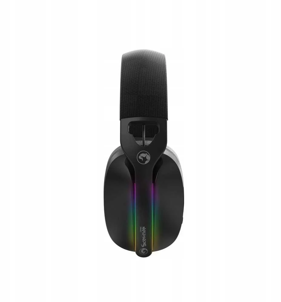 Marvo Pulz 70S BK laidinės žaidimų RGB ausinės (Juodos)