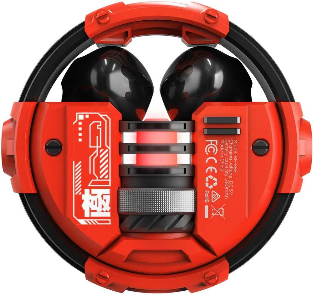Marvo QUAZ Ausinės TWS, metalowe etui, USB-C