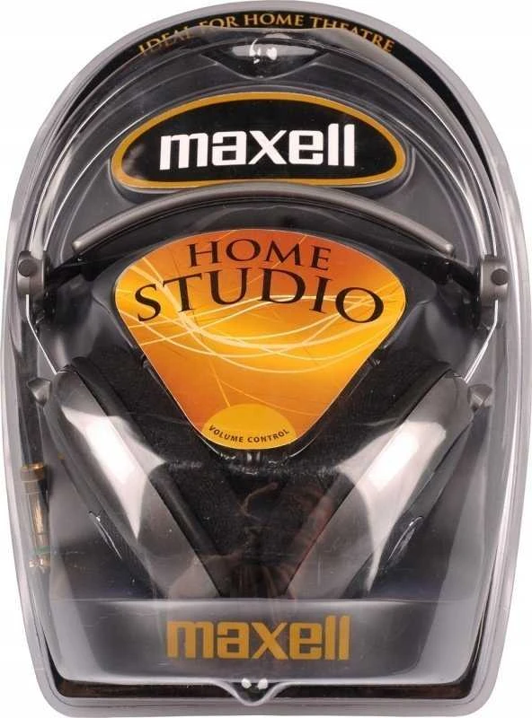 Ausinės - Maxell Home Studio Juodos