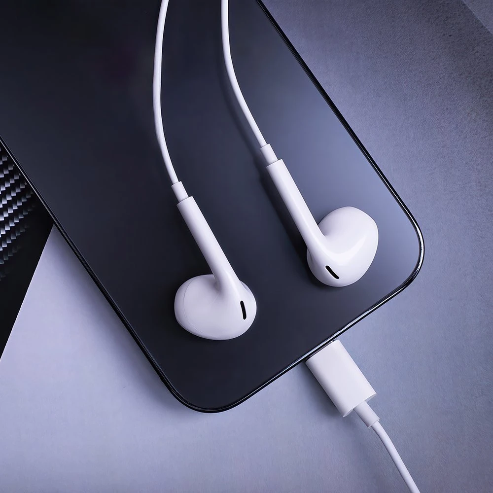 Maxlife laidinės ausinės MXEP-04 USB-C baltos