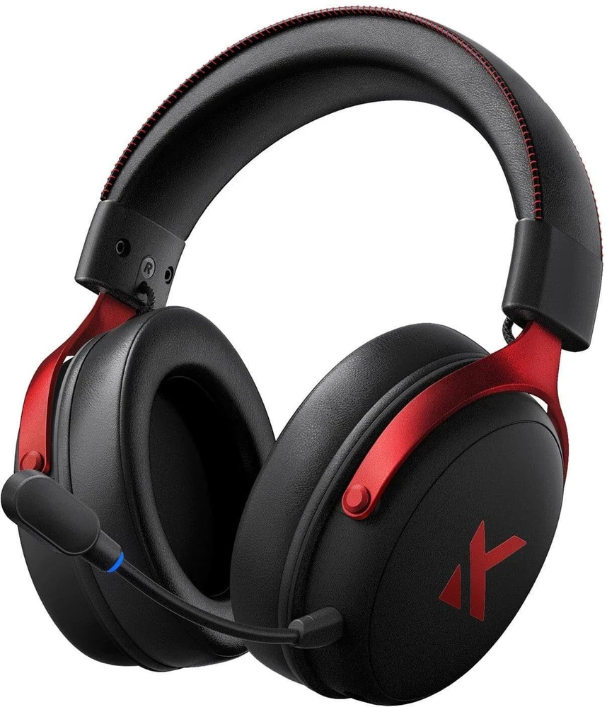 MCHOSE V9 Pro Juodas Raudona (Juodos) Belaidės Žaidimų Ausinės