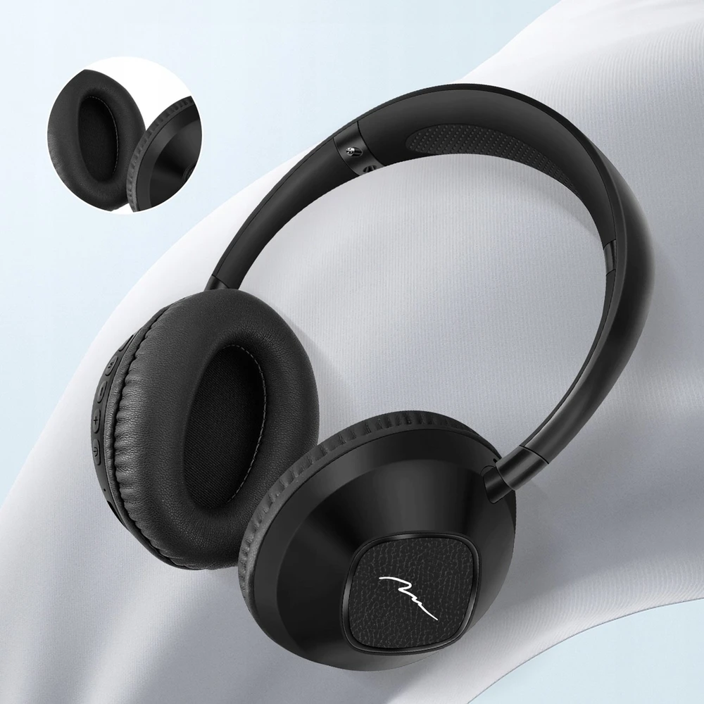 Belaidė Ausinės - Media-Tech Sonique MT3610 Bluetooth 5.3 Juoda