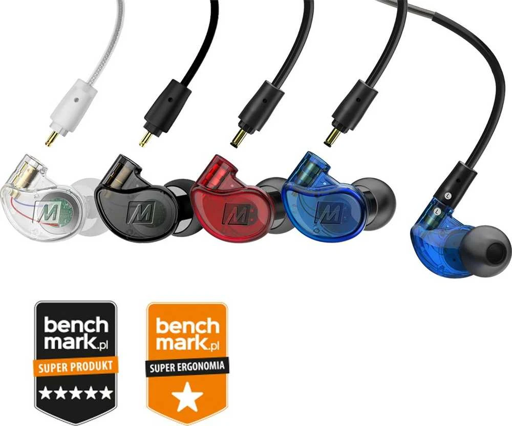MEE audio M6 Pro 2nd Gen ausinių spalvų paletė