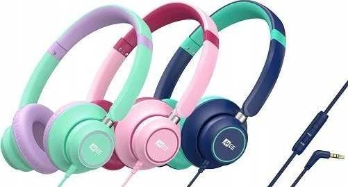 Ausinės MEE audio KidJamz KJ45BT SĹuchawki su lankeliu ant galvos belaidės/su laidu su limiterem poziomu gĹoĹnoĹci i certyfikatem CPC - Jasno žalia