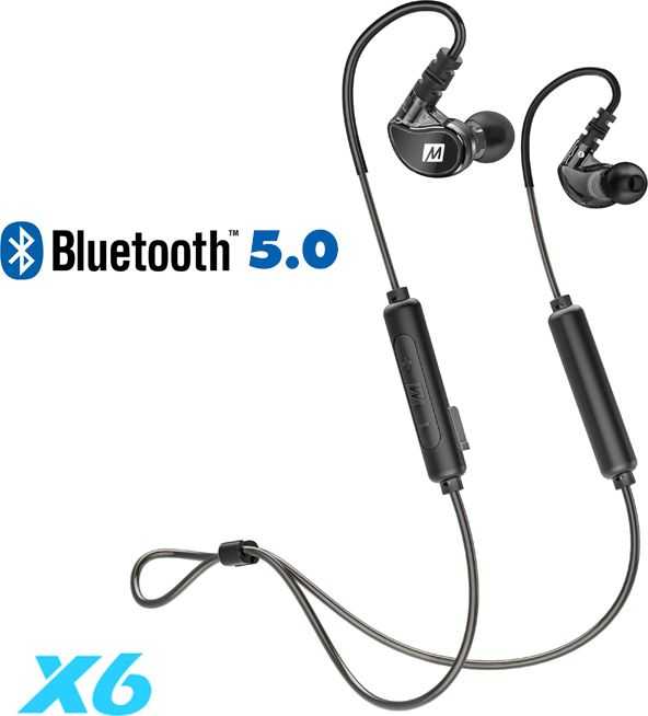 Ausinės MEE audio X6 G2 (MEE-X6G2-BK)