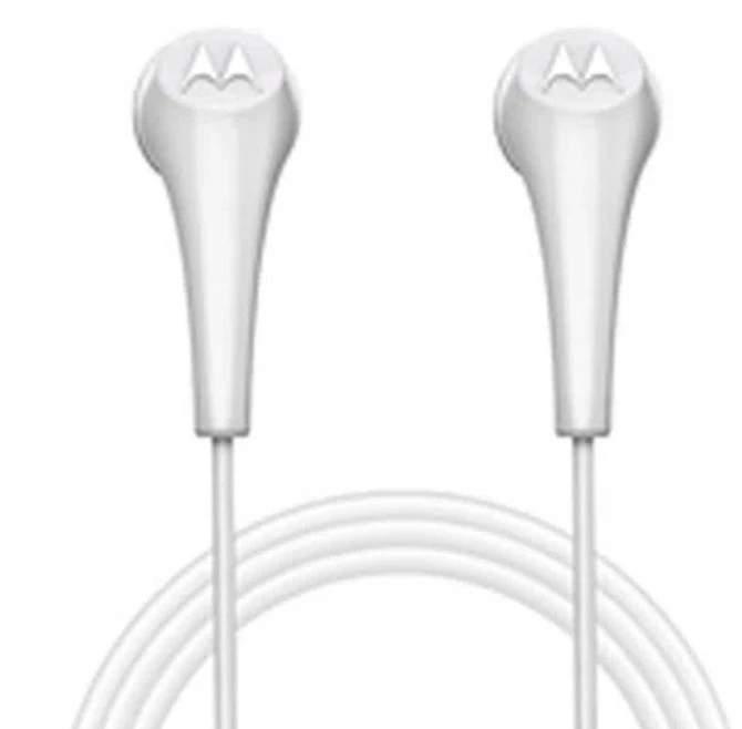 su laidu ausinės jack with mircophone 3,5mm MOTOROLA Ear Buds 2-S juodas