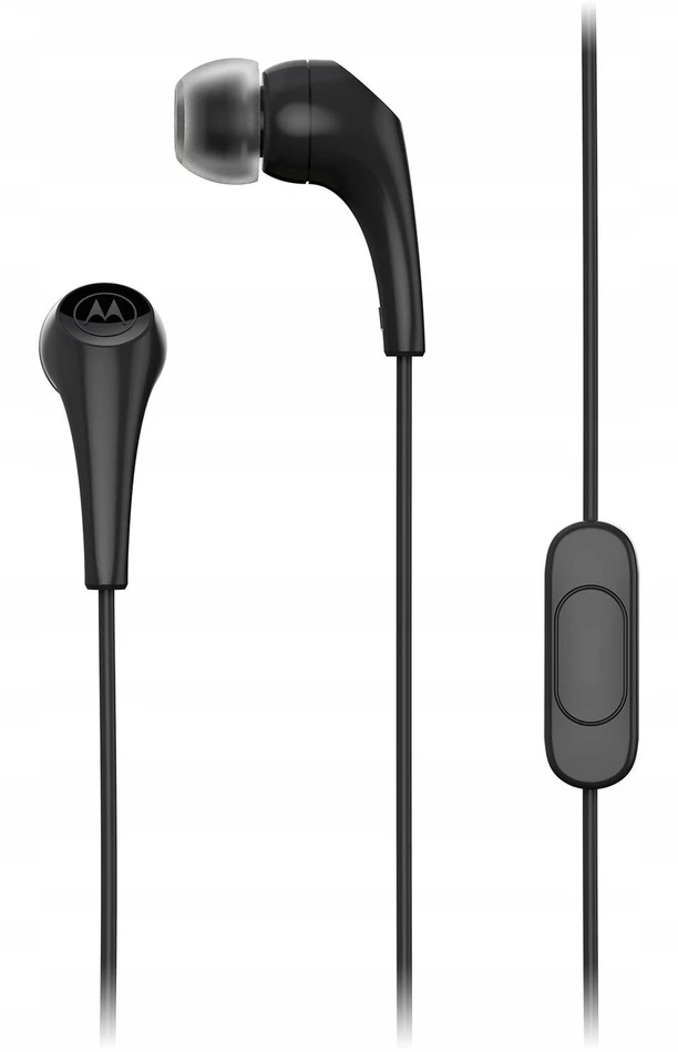 su laidu ausinės jack with mircophone 3,5mm MOTOROLA Ear Buds 2-S juodas