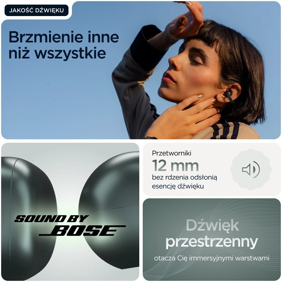 Ausinės MOTOROLA MOTO BUDS TREKKING Žalias