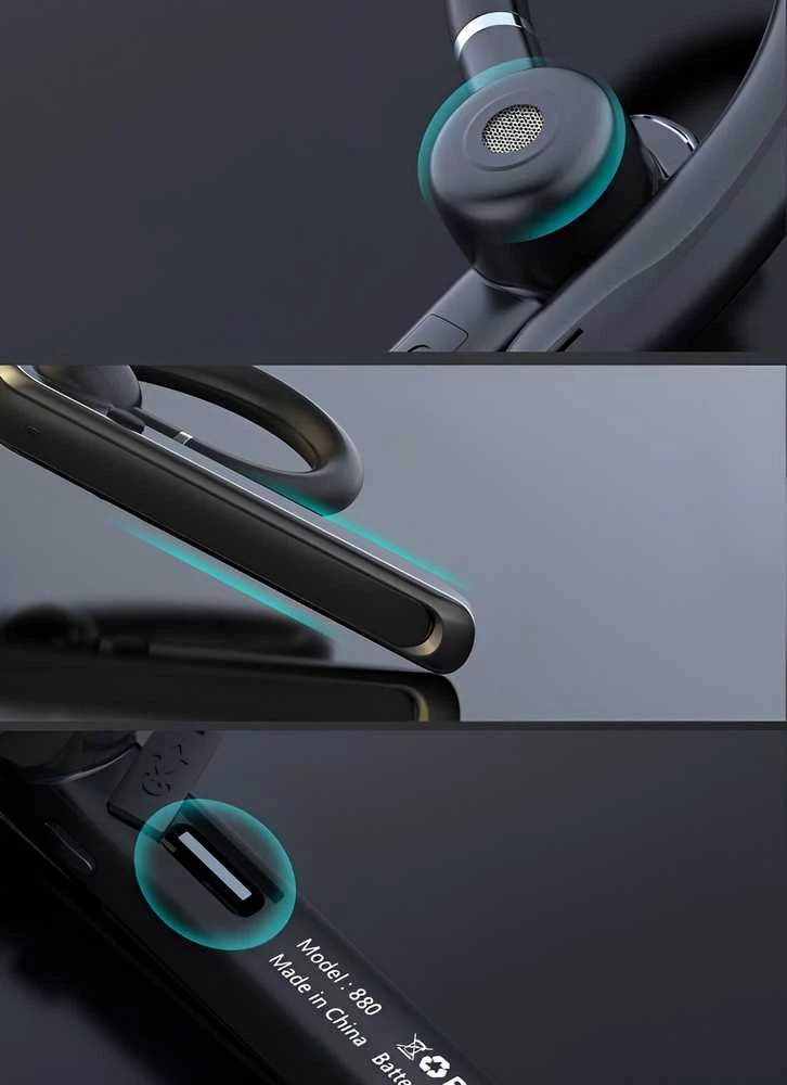 Mozos 880 ausinių techninės detalės