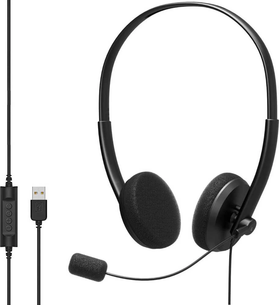 MOZOS MTX1091ECO Ausinės su mikrofonu NA USB