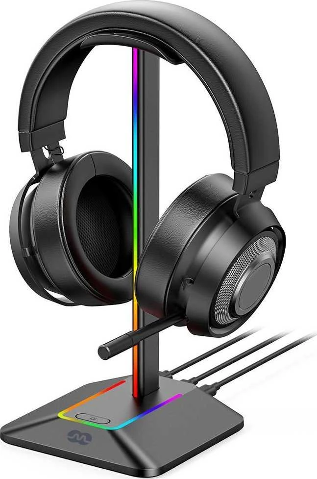 Mozos D12 ausinės ant RGB stovo