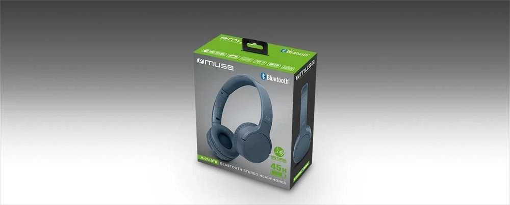 Muse M-272 BTB ausinės pakuotėje