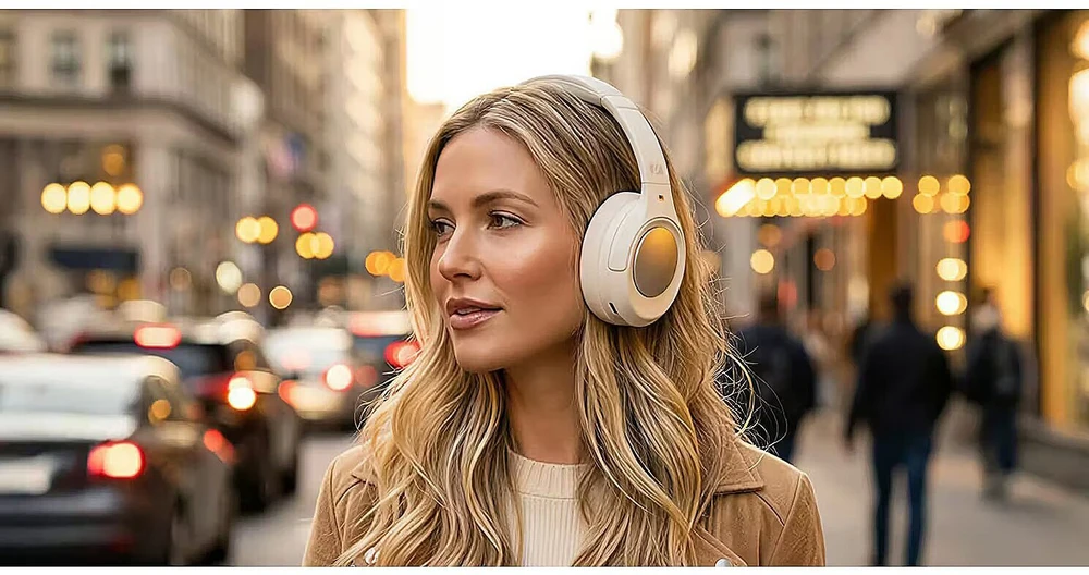 Muse Ausinės | M-295 ANCW | Bluetooth | Over-Ear | Mikrofonas | Baltas | Noise canceling | Belaidės