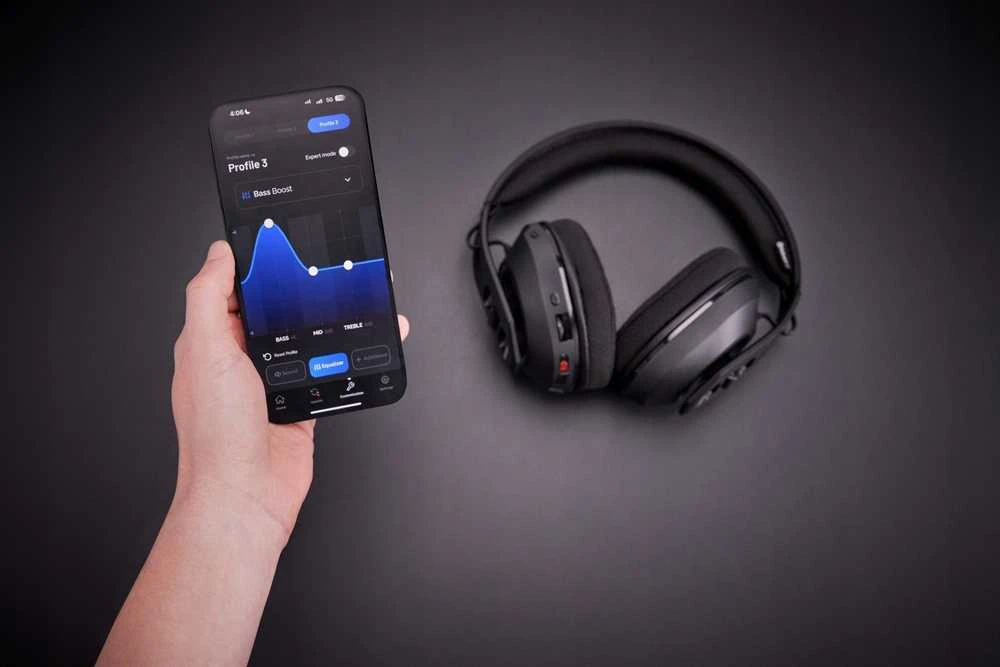 Ausinės Nacon RIG 600 PRO HS, Juodos