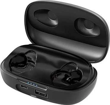 Ausinės Natec Earphones, Soho, TWS, Belaidės, Mikrofonas, Juodas | Natec | True Earbuds | Soho | į ausis įkišamos | Mikrofonas | Juodas | Belaidės