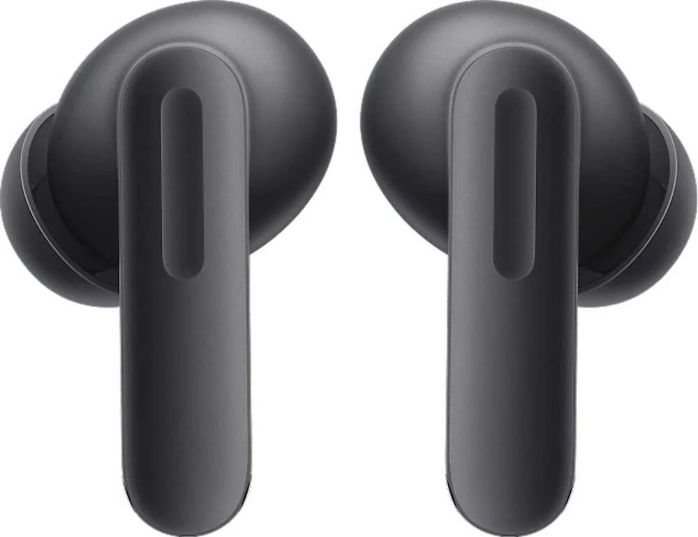OnePlus Buds 4 pilkos ausinės iš priekio