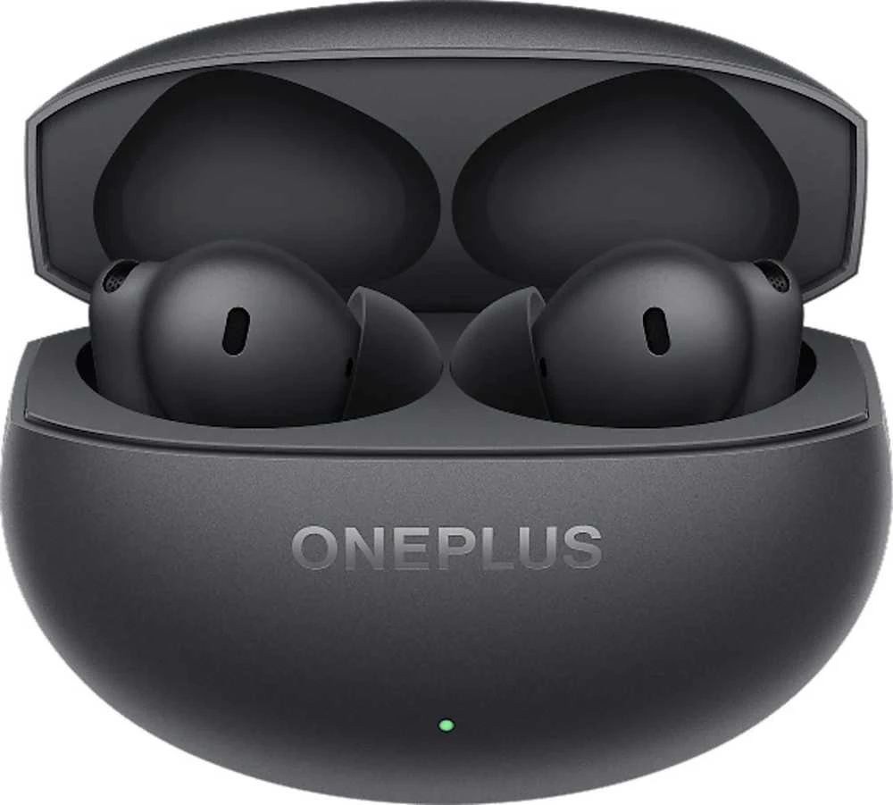 OnePlus Buds 4 ausinės su atidarytu įkrovimo dėklu