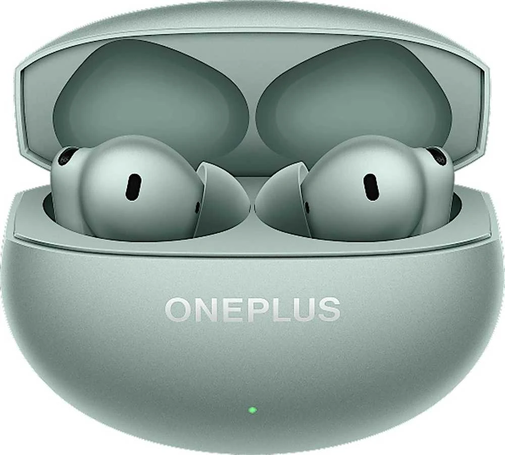 OnePlus Buds 4 žalios spalvos atidarytas dėklas