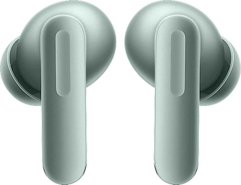 OnePlus Buds 4 žalia pora iš priekio