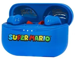 OTL Super Mario TWS belaidės ausinės, Mėlynos spalvos