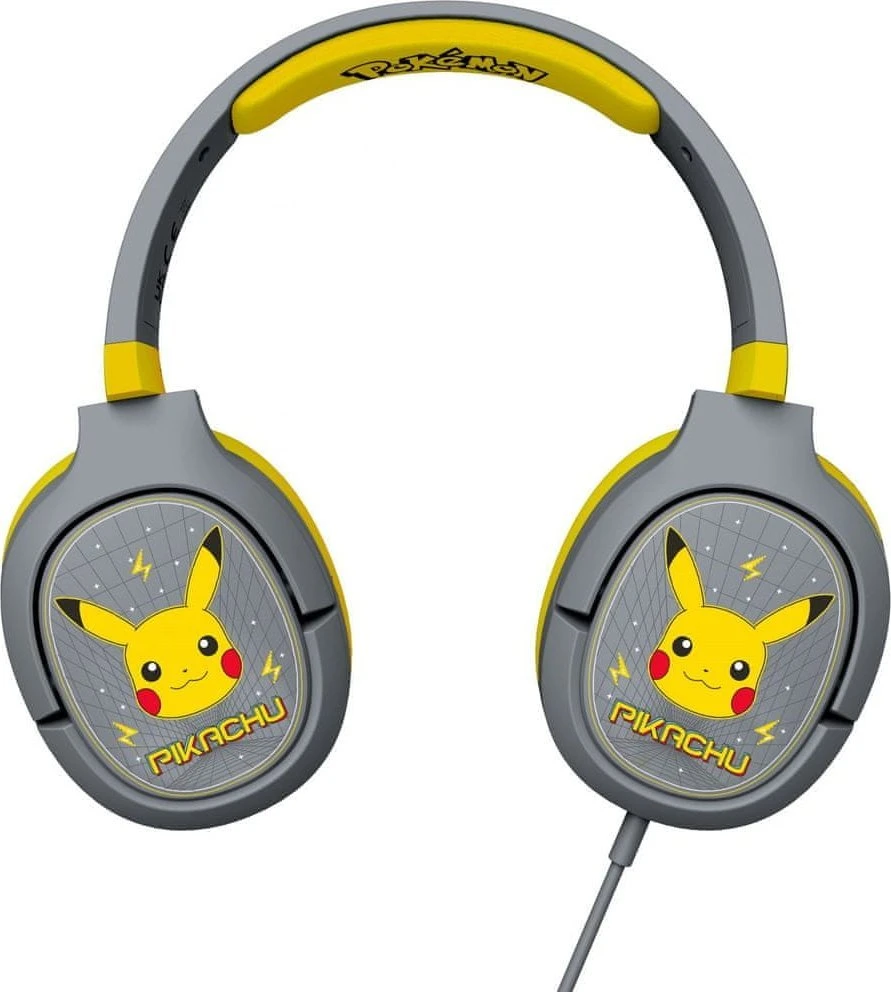 OTL Technologies Pokémon Pikachu Pro G1 laidinės vaikiškos žaidimų ausinės