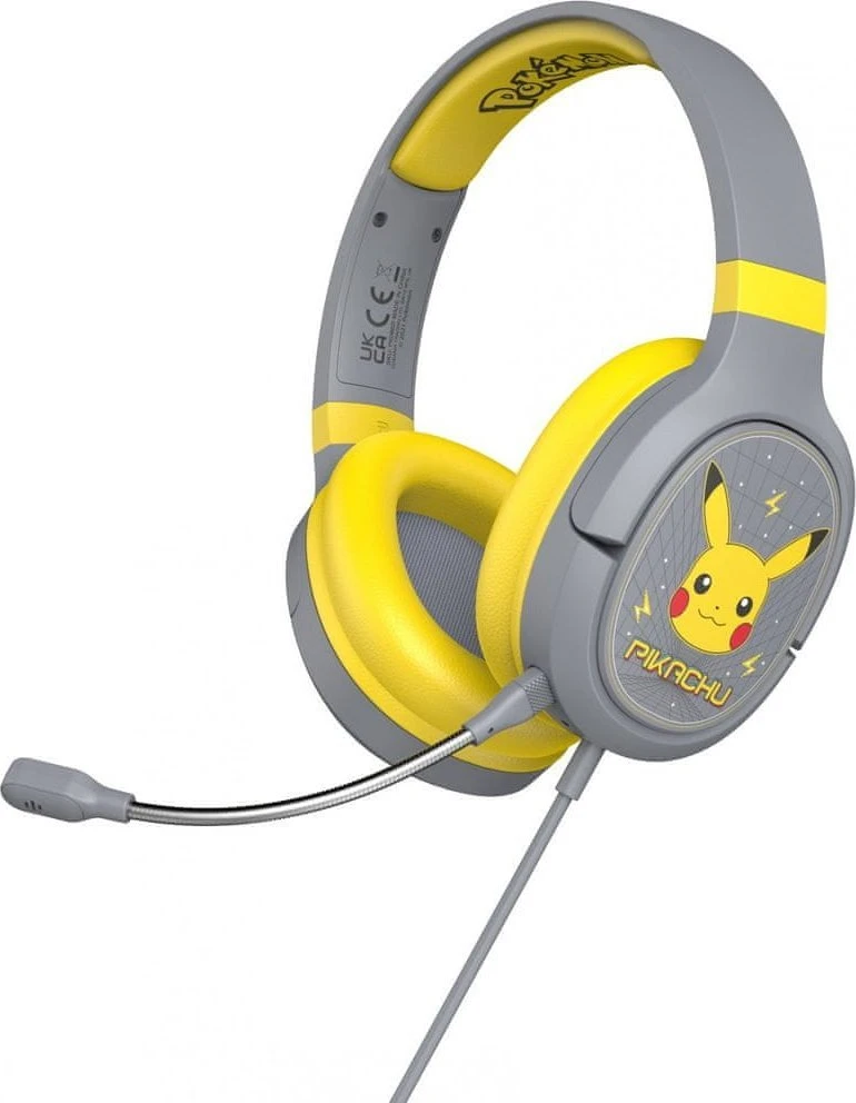Pikachu Pro G1 žaidimų ausinės su mikrofonu