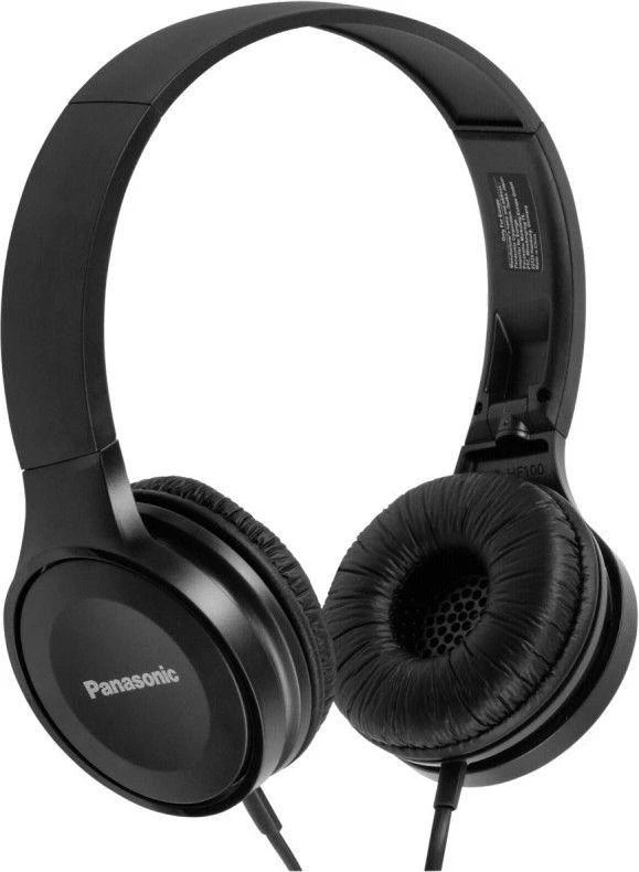 Juodos laidinės Panasonic ausinės su mikrofonu