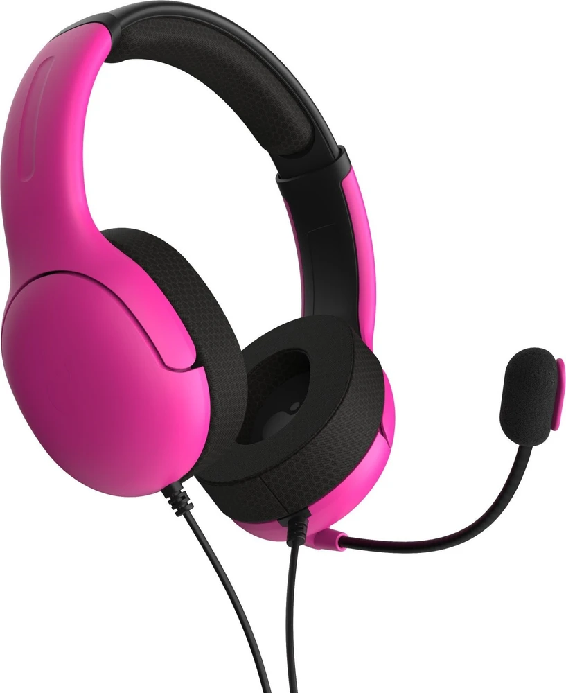 PDP AIRLITE Laidinės ausinės (nebula rožinė) skirtos PS5/PS4/PC