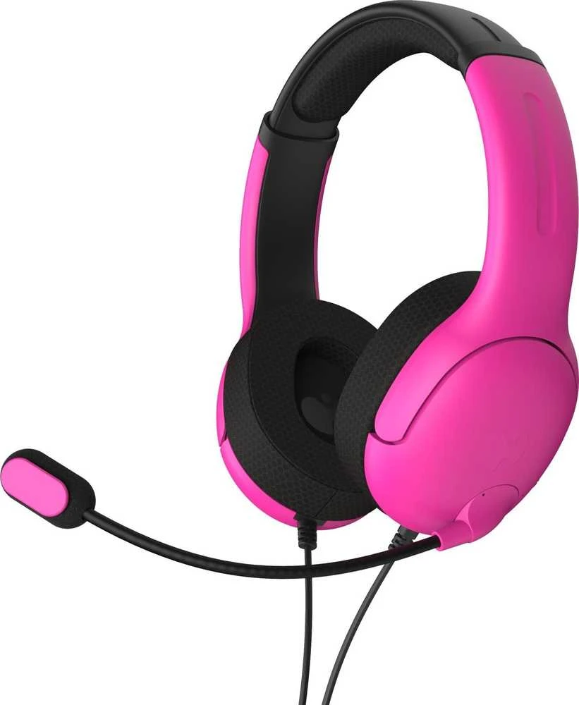 PDP AIRLITE Laidinės ausinės (nebula rožinė) skirtos PS5/PS4/PC