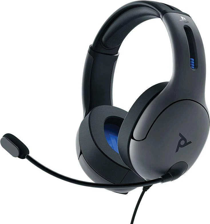 Laidinės ausinės PDP Gaming LVL 50, pilkos (PS4)