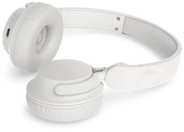 Ausinės Philips ausinės/komplektas słuchawkowy belaidis su lankeliu ant galvos Połączenia/muzyka Bluetooth balta (TAH4500WT/00)