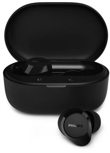 Ausinės Philips Ausinės/komplektas słuchawkowy Bezprzewodowy Douszny Połączenia/muzyka USB Type-C Bluetooth Juodas (TAT1300BK/00)