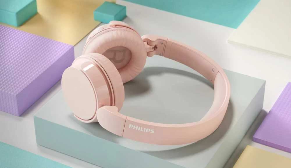 Belaidės ausinės Philips TAH4209PK/00, Rožinės